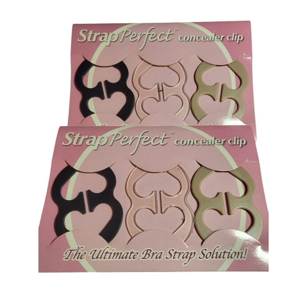 NWT 2PK Strap Perfect Bra Concealer Clips